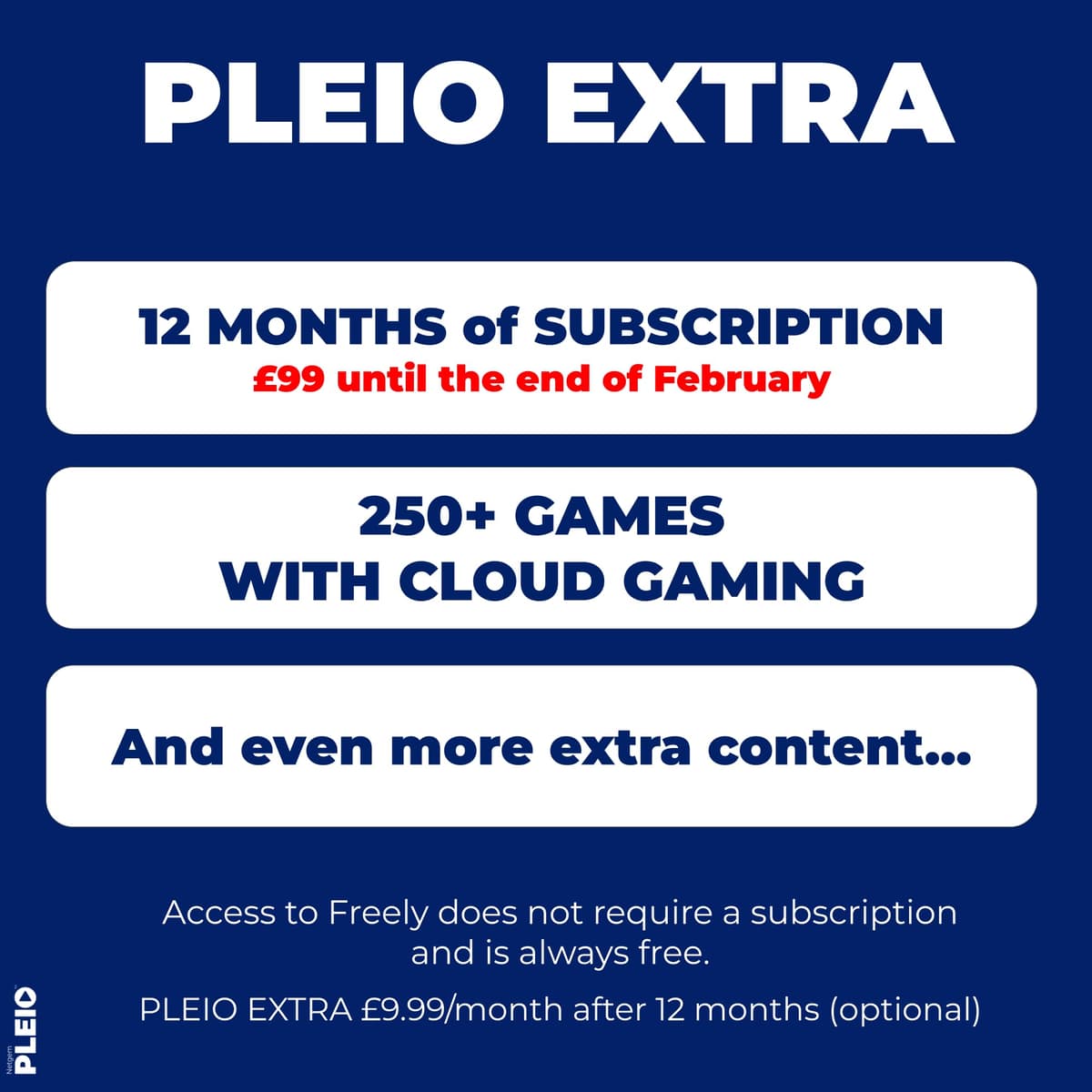 PLEIO | First Freely 4k Streaming Device with a Wireless Gamepad & Voice Remote |12 Months Subscription with Gaming Included | 1000s of Apps Available through Google Play Store — view 7