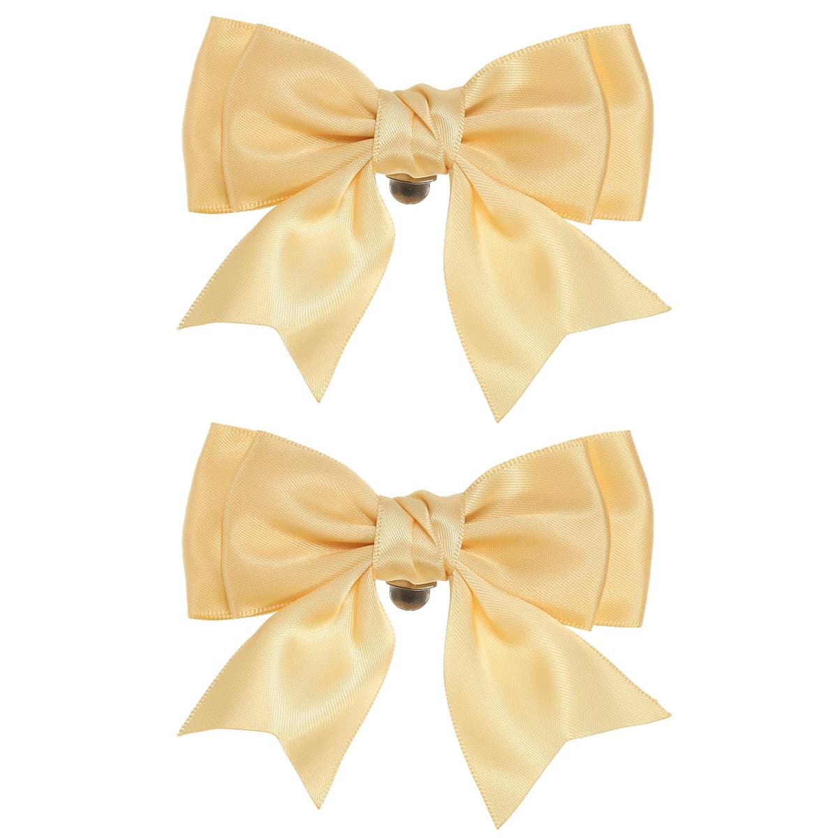 PATIKIL Shoe Clips with Bow for Women, 2 Pieces Detachable Satin Elegant Shoe Clips with Bow, Cute Shoe Buckle Ornament for Wedding, Party, Decoration, Black — view 15