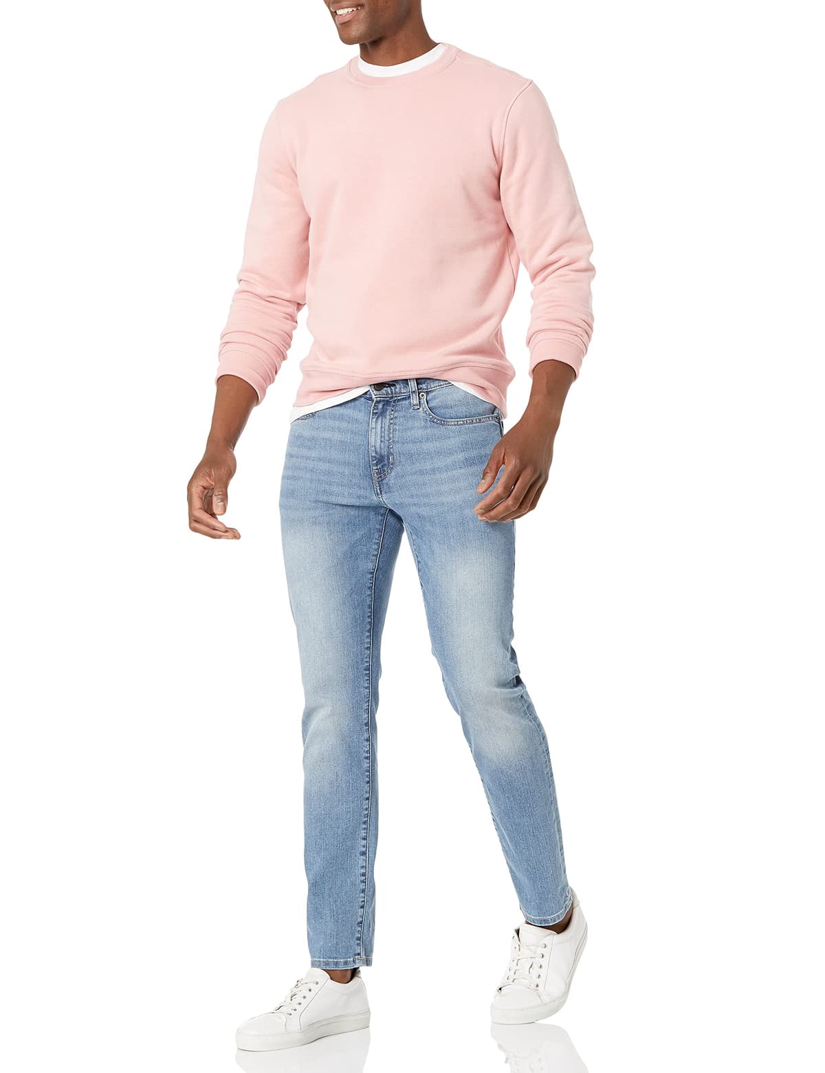 Amazon Essentials Hombre Sudadera de Forro Polar con Cuello Redondo (Disponible en Tallas Grandes y Largos Especiales) — view 5