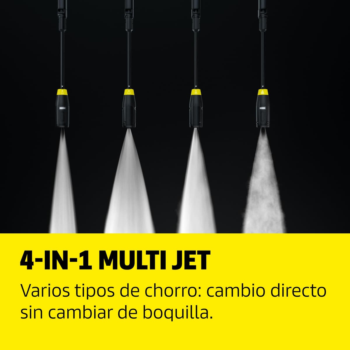 Kärcher hidrolimpiadora K 5 Comfort Premium, presión: 145 Bar, caudal: 500 l/h, Superficie: 40 m²/h, Manguera de Alta presión Extra Flexible, enrollador de mangueras, Multi Jet 4 en 1 — view 4