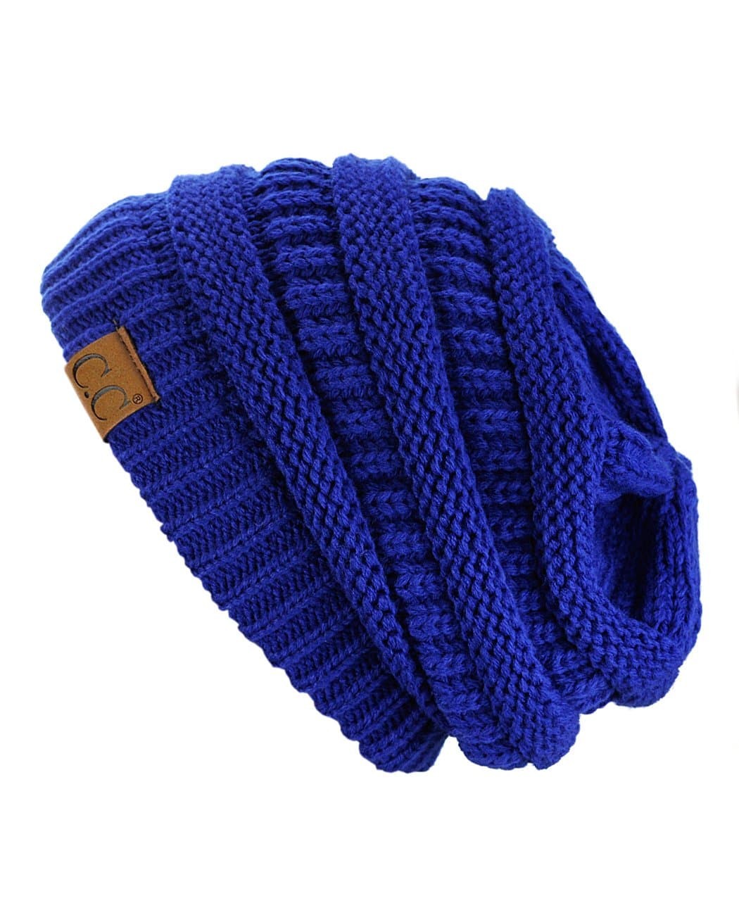 Warm Chunky Soft Stretch Cable Knit Beanie Skully — view 58