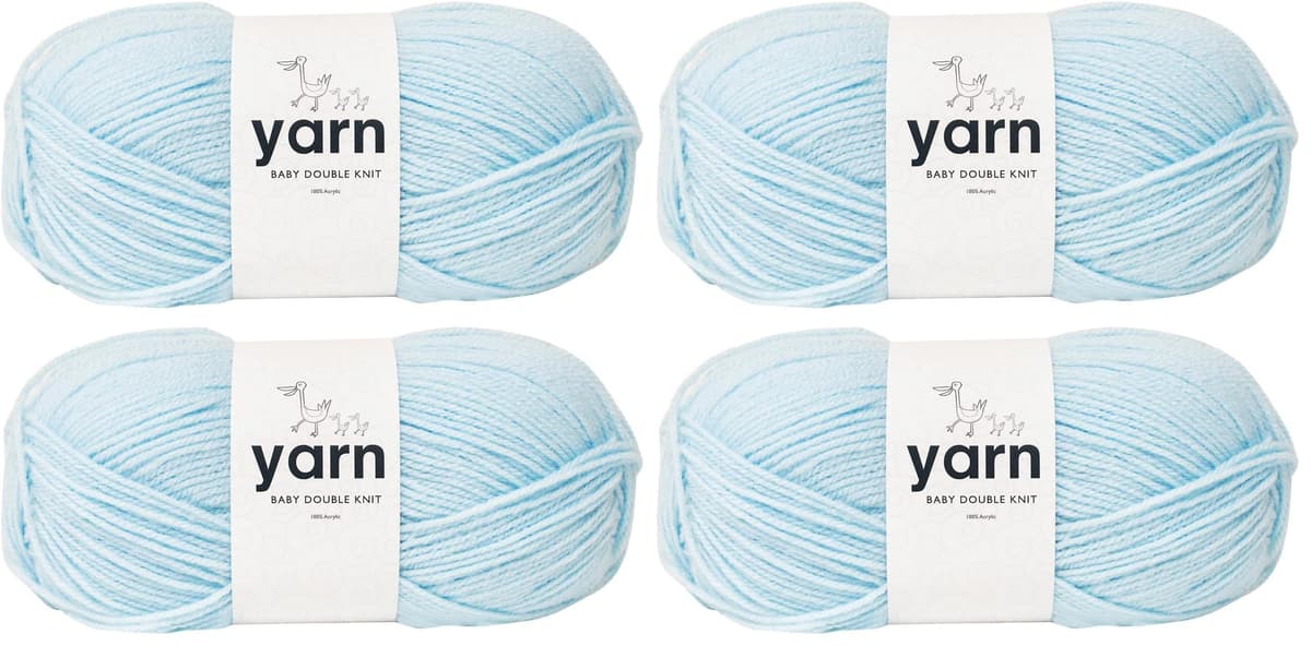 Korbond DK Beige Yarn - 100g Acrylic Wool - Lightweight, Hypoallergenic & Durable Double Knit Crochet Yarn Knitting Wool (290m Total) — view 115