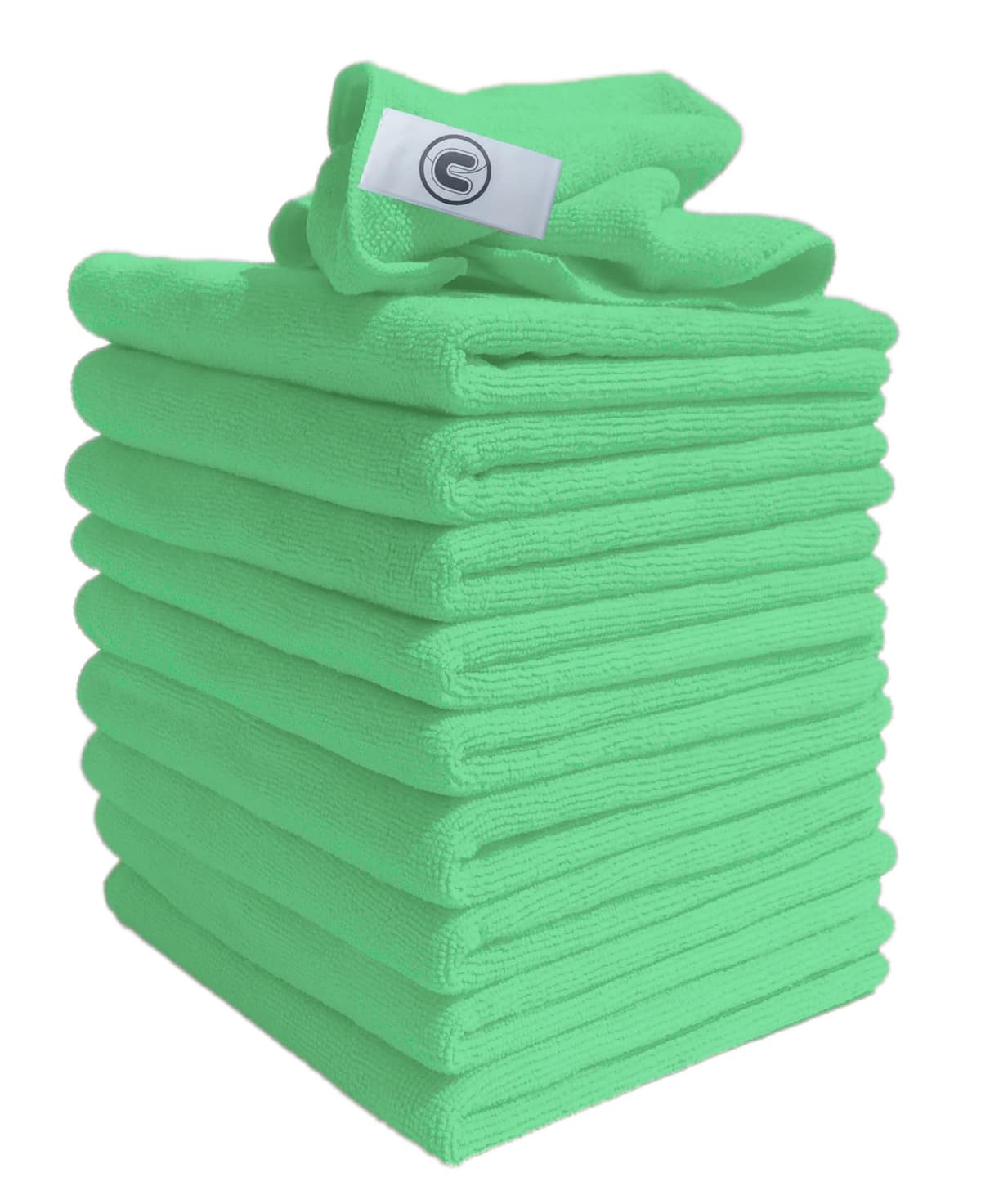 DCS Microfibre Cleaning Cloth, Blue, Pack of 10, Large Size: 40x40cm. Super Soft Premium Streak Free Washable Cloth Duster for Kitchen, Bathrooms, Surfaces, Mirrors, Car, Motorbike — view 11
