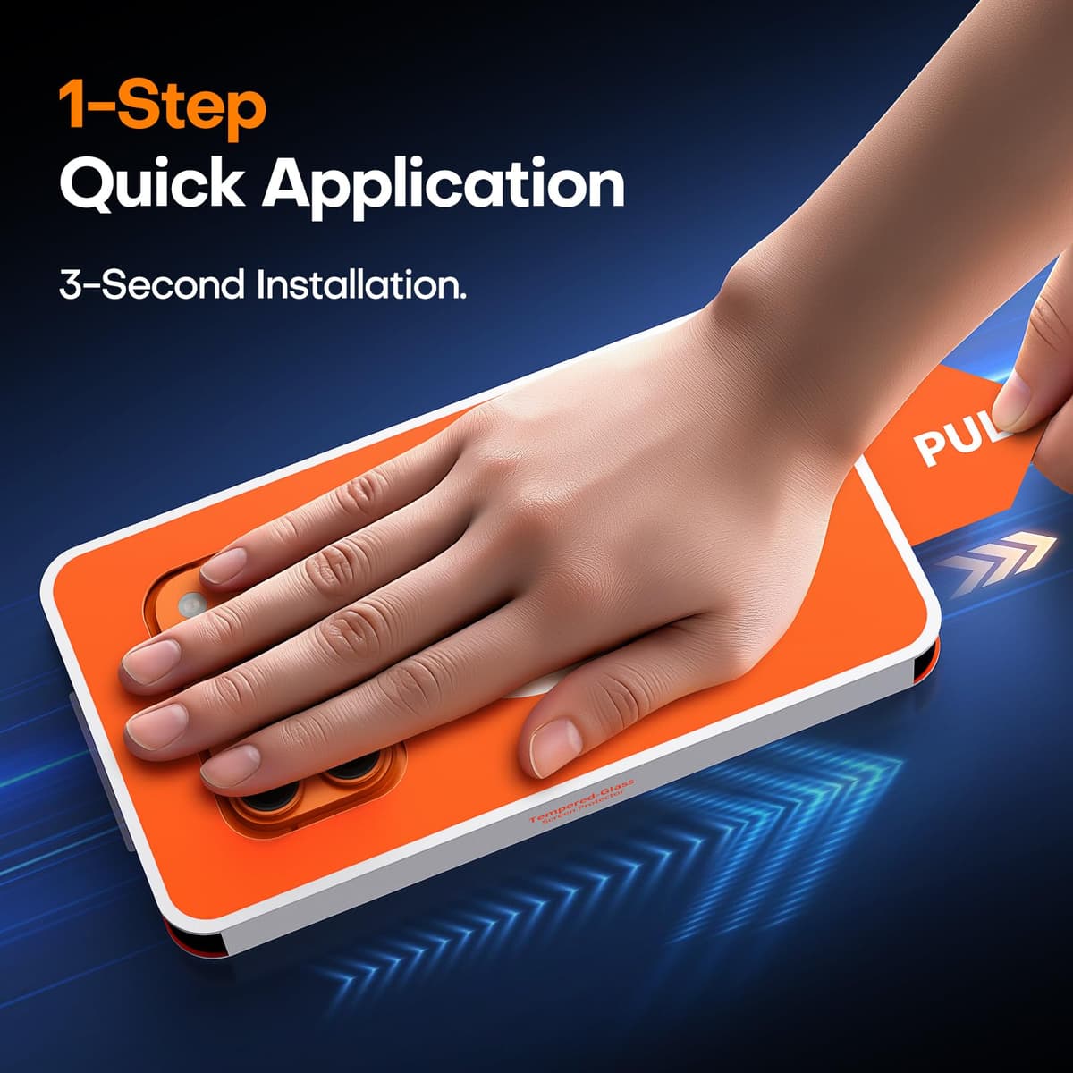 TAURI Designed for iPhone 17 Pro Max Screen Protector, 2 Pack 9H+ Tempered Glass Film + 1 Dust Free Installation Tool, [Military-Grade Shatterproof] Anti-scratch No Dust No Bubbles — view 9