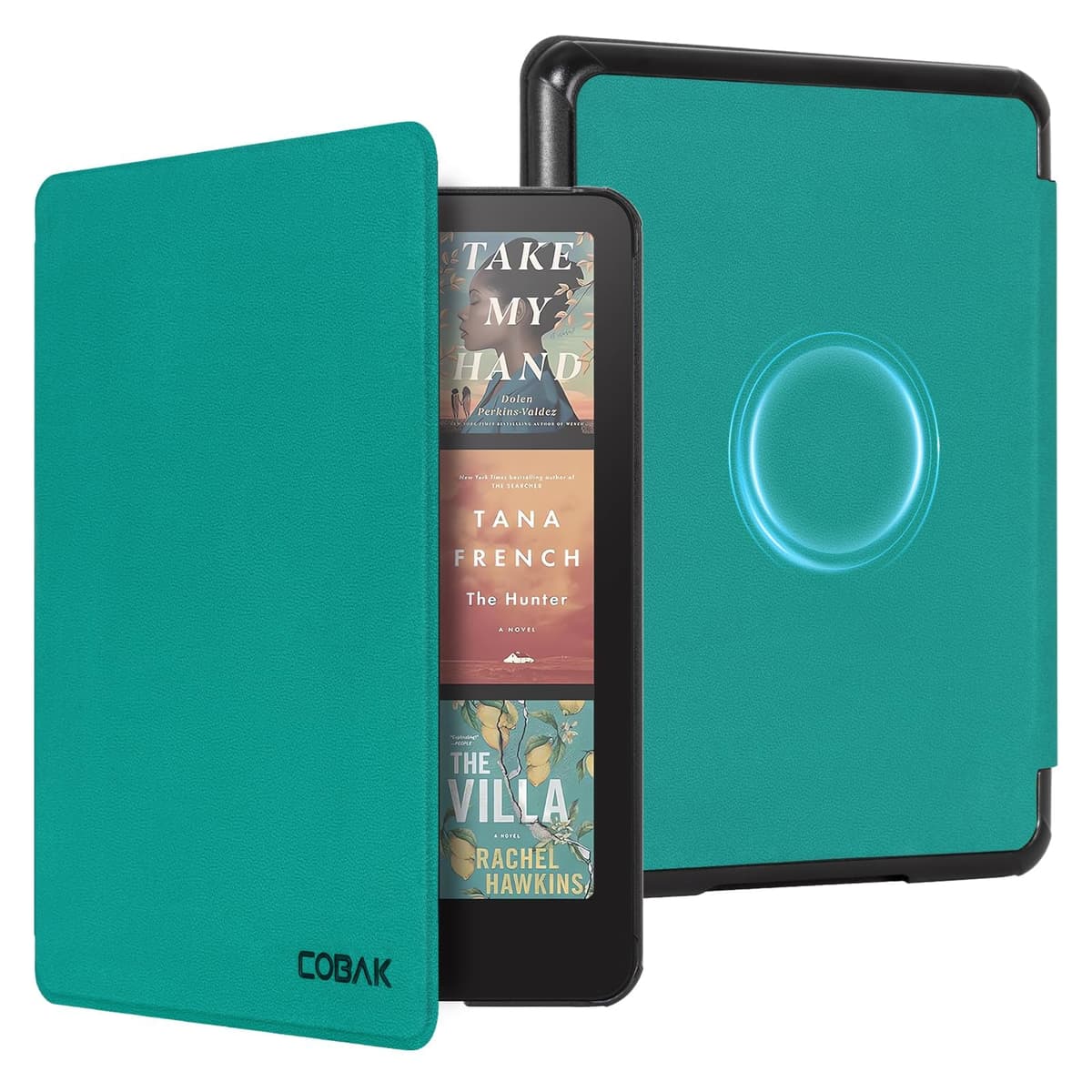 CoBak Funda para 7" Kindle Paperwhite 12th Generation 2024 y Kindle Colorsoft Signature Edition 2024 7 Pulgadas - Funda Protectora Ligera con Auto Sueño/Estela, Salvia Verde — view 9