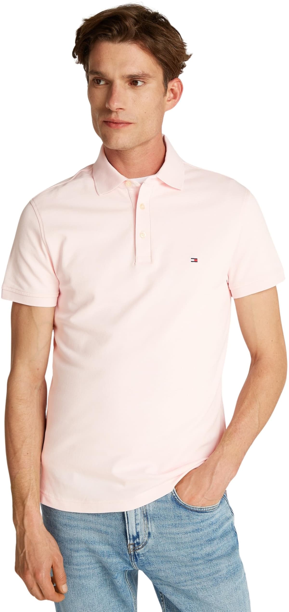 Tommy Hilfiger Polo de manga corta Hombre 1985 Slim Fit — view 90