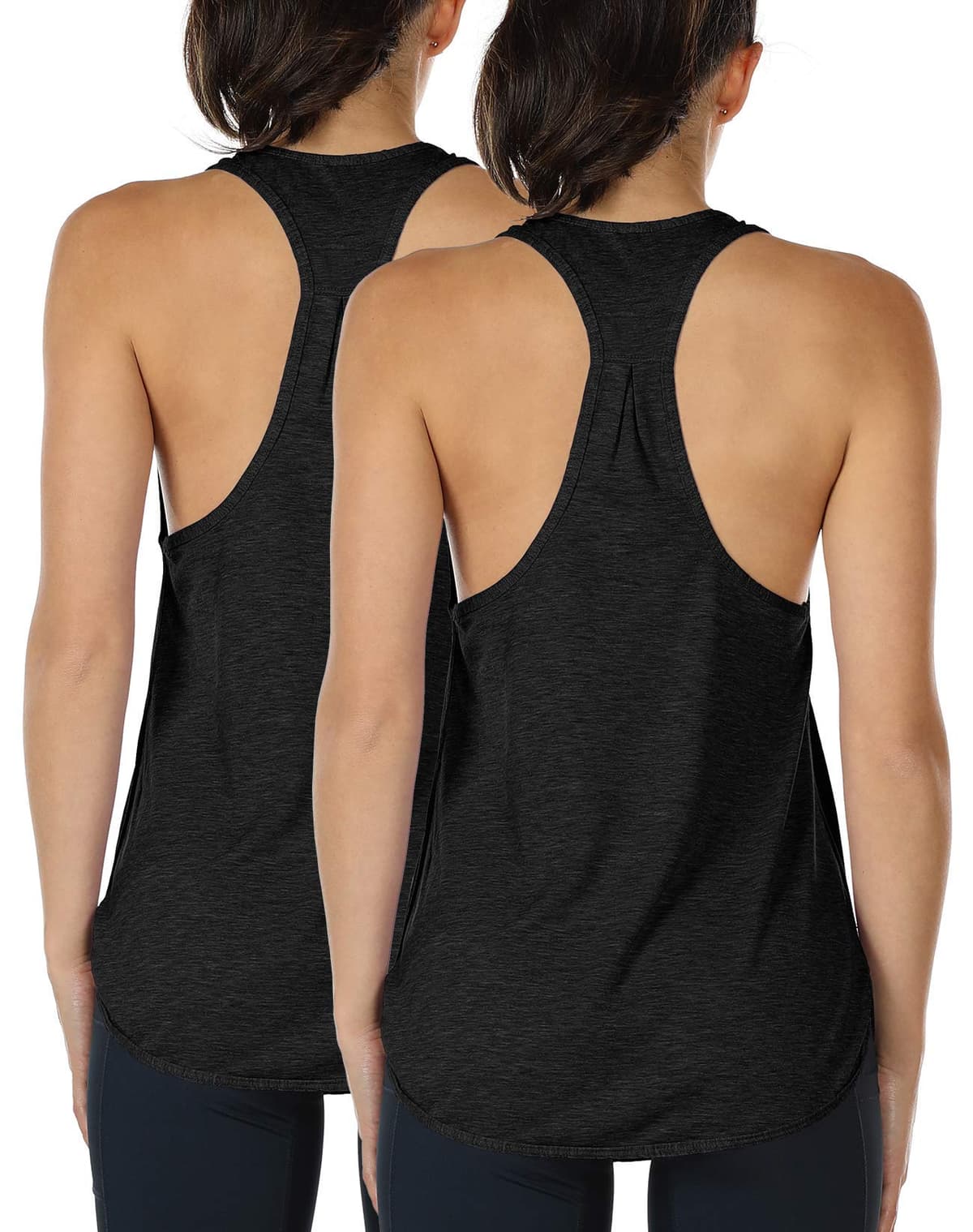 icyzone Workout Tank Tops for Women - Athletic Yoga Tops, Racerback Running Tank Top — view 18