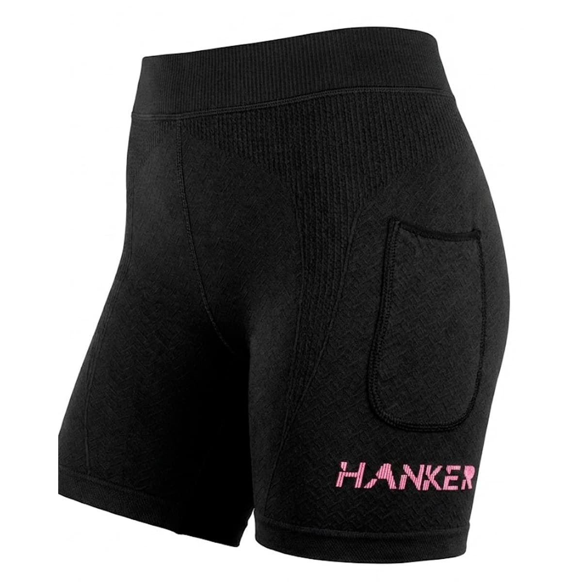 HANKER Mallas Deportivas Mujer Cortas Compresivas con Bolsillos Cintura Alta para Running y Gimnasio — view 9