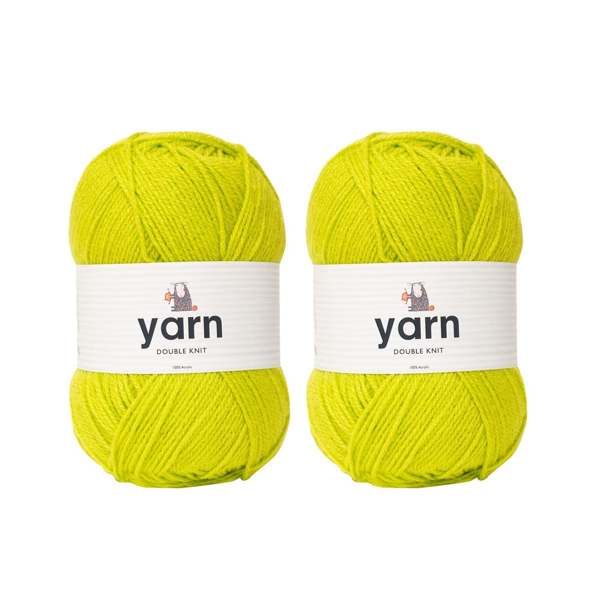 Korbond DK Beige Yarn - 100g Acrylic Wool - Lightweight, Hypoallergenic & Durable Double Knit Crochet Yarn Knitting Wool (290m Total) — view 123