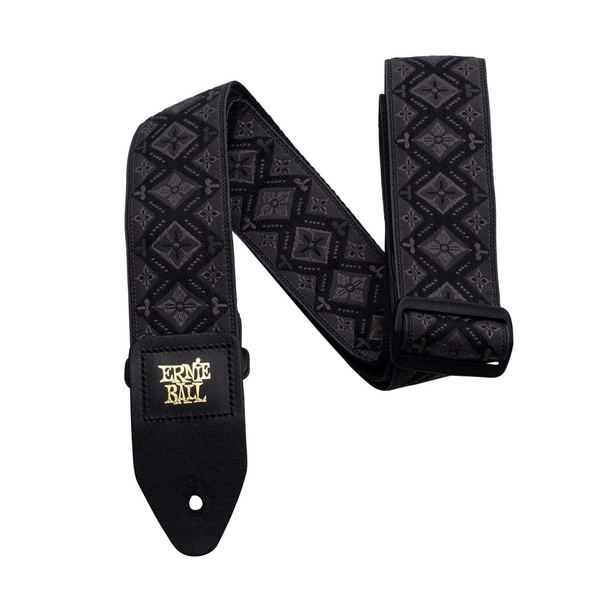 Ernie Ball - Correa para guitarra, Jacquard, diseño de Black Checkers — view 37