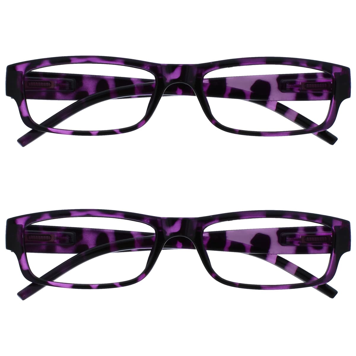 OPULIZE Ace Gafas De Lectura Negro Ligero Cómodo Lectores Valor Pack 2 Hombres Mujeres RR32-1 +1,50 — view 14