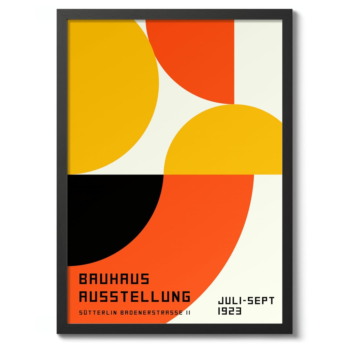 Bicycle Bauhaus Poster, Bauhaus Print, Framed Abstract Art, Mid-Century Wall Art, Modern Home Decor, Gift Idea, Archival Matte, A5 (Print Only) - 21x14.8cm — view 32