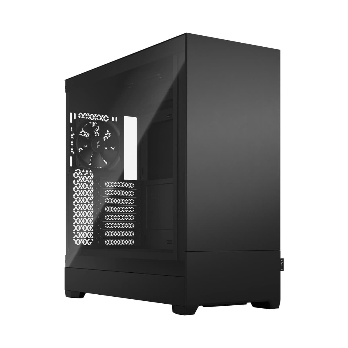 Fractal Design Pop Silent Black Mid Tower PC Case - Sound-Dampening Panels with 3 Aspect Fans - ATX mATX Mini ITX Compatibility for Quiet Performance — view 3