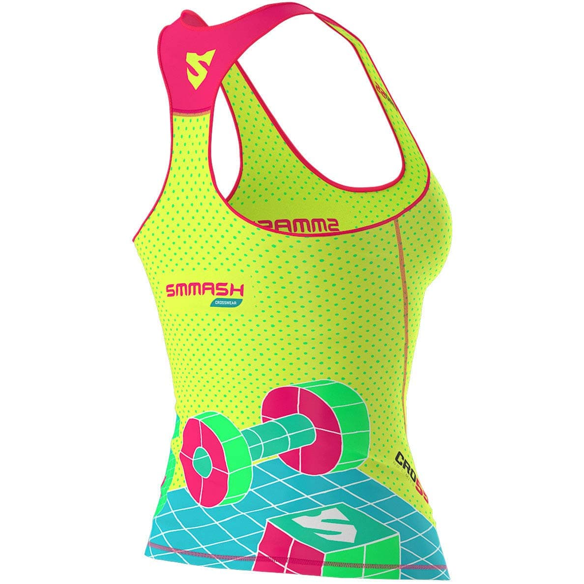 SMMASH Steampunk Sport Top Tank para Mujer, Camiseta de Tirantes Deportivas, Camiseta sin Manga para Fitness, Yoga, Formación, Material Transpirable y Antibacteriano — view 5