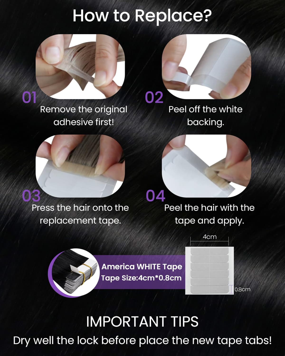 LaaVoo Tape in Hair Extensions Human Hair Blonde Tape Hair Extensions Real Human Hair Invisible Tapes Remy Straight Balayage Brown to Blonde Hair Double Sided Tabs 20pcs 50g 16 Inch #8/18/60 — view 56