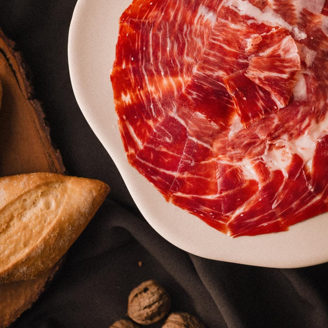 Maximiliano Jabugo - Jamón de Bellota 100% Ibérico | Estuche 80gr Loncheado a Mano a Cuchillo | Criado en Libertad | Curación Lenta +36 Meses (3 Estuches) — view 4