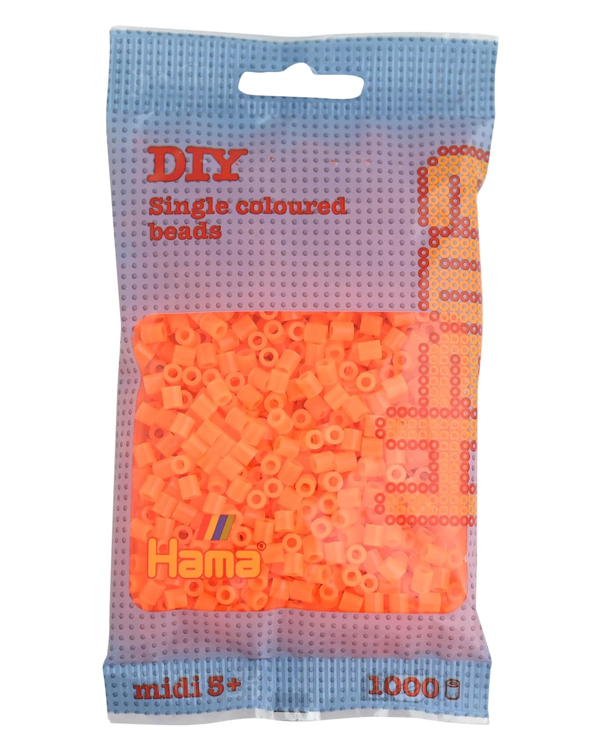 HAMA Bolsa de perlas | Aprox. 1000 cuentas midi fusibles para manualidades y mosaicos | Perlas de fusión para niños creativos 5+ | Juego de arte y decoración | Beige — view 35