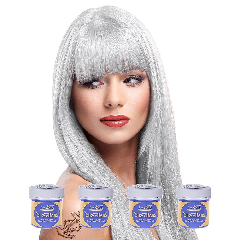 2x La Riche Directions Semi-Permanent Hair Color 100ml Tub - Violet — view 86
