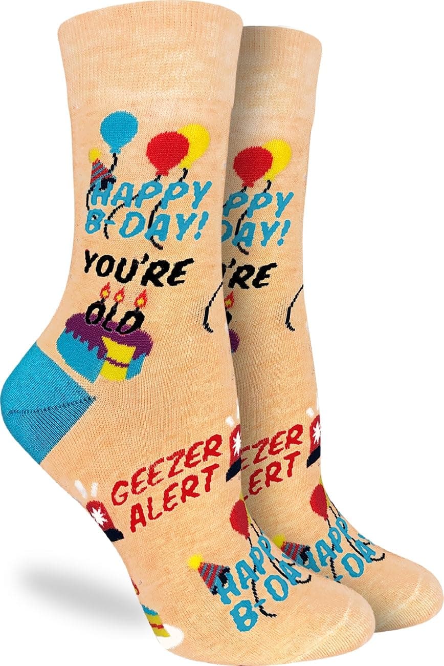 Good Luck Sock Women's Floral Dinosaurs Socks, Shoe Size 5-9 — view 201