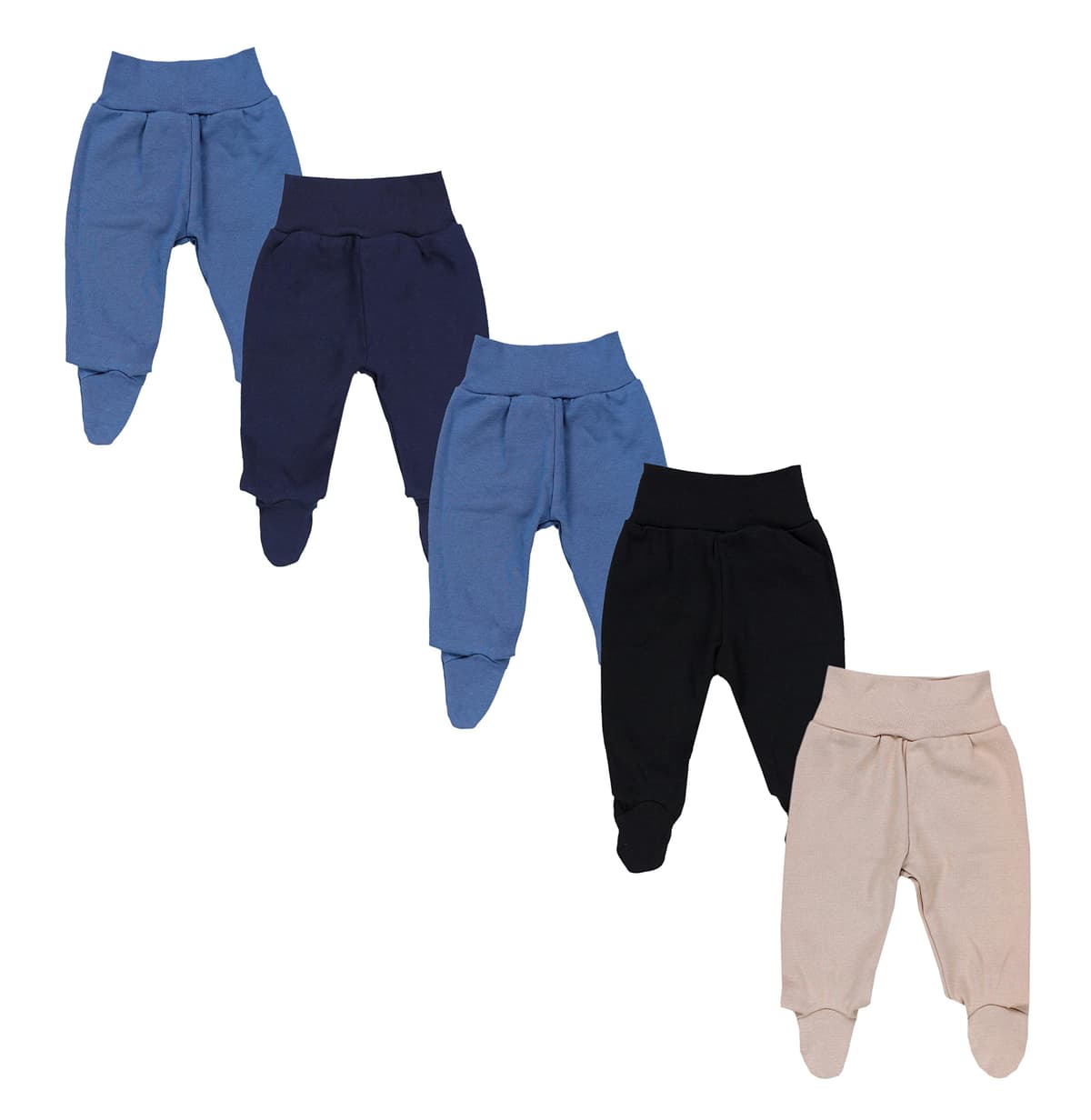 TupTam Pantalón con Pies de Bebé NIños NIña Pack de 5 — view 18
