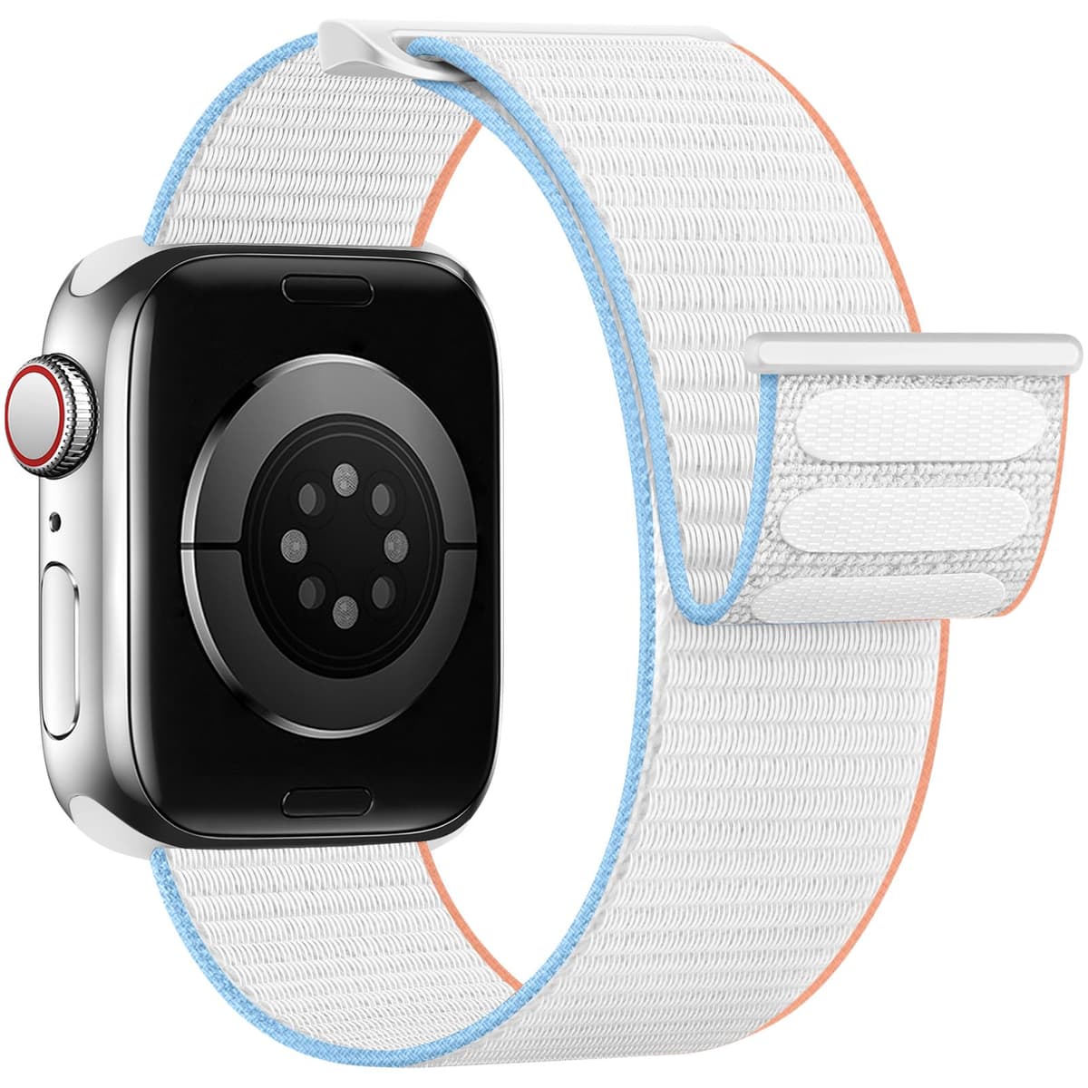 Yoohoo Nylon Straps Compatible with Apple Watch Straps 38mm 40mm 41mm 42mm(Series 10) Women Men,Upgraded Soft Nylon Strap Replacement Bands for iWatch Series 11 10 9 8 7 6 5 4 3 2 1 SE3 Ultra3/Black — view 47