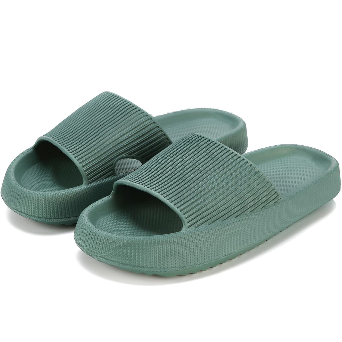 rosyclo Cloud Slippers for Women and Men, Pillow House Slippers Shower Shoes Indoor Slides Bathroom Sandals, Ultimate Comfort, Lightweight, Thick Sole, Non-Slip, Easy to Clean — view 31
