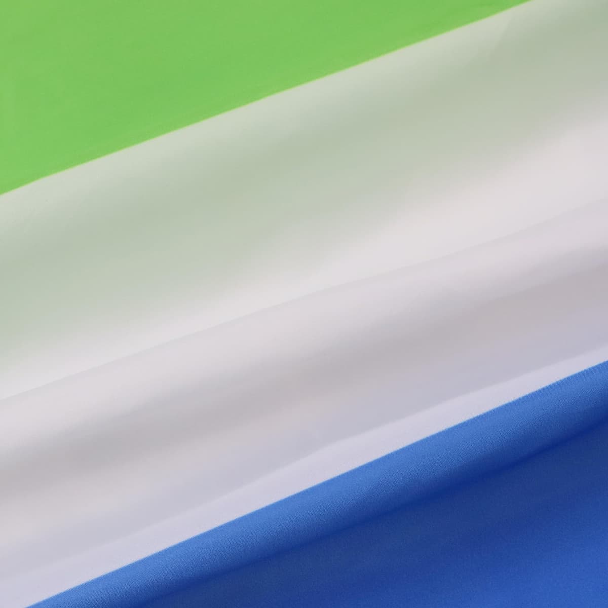 AZ FLAG - Sierra Leone Flag - 2x3 Ft - 100D Polyester Sierra Leonese Banner with Two Metal Grommets - Fade Resistant - Vivid Colors - 2' x 3' Feet - 90x60 Cm — view 3