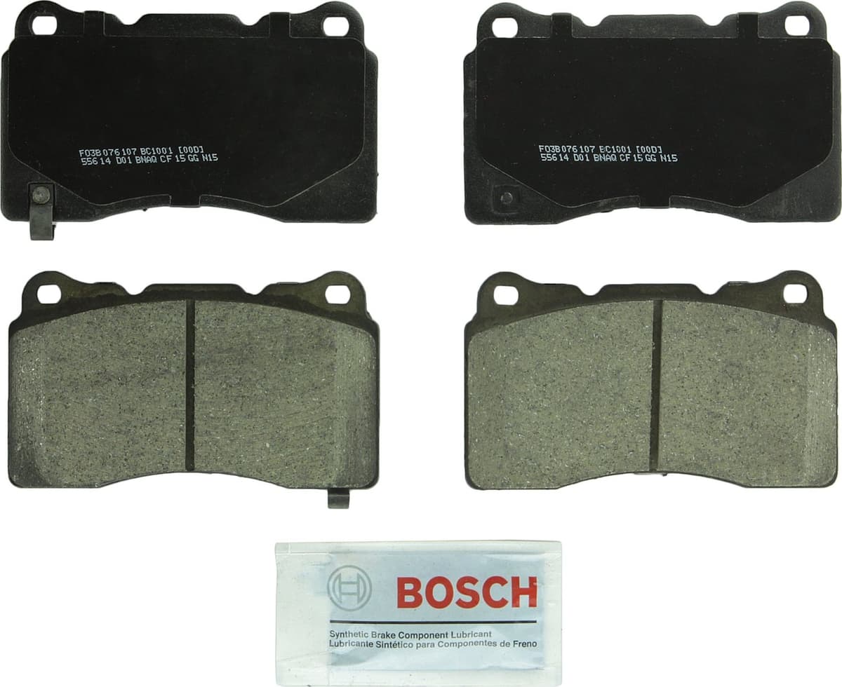 Bosch BC914 QuietCast Premium Ceramic Disc Brake Pad Set For: Acura ILX; Honda Accord, Civic, CR-V, Element, Fit, Front — view 109