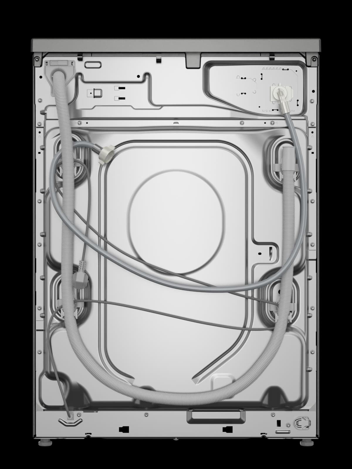 Bosch WAN28258GB Series 4, Free-Standing Washing Machine, A Rated, Front Loader, 8 kg, 1400 rpm, Iron Assist, White — view 2