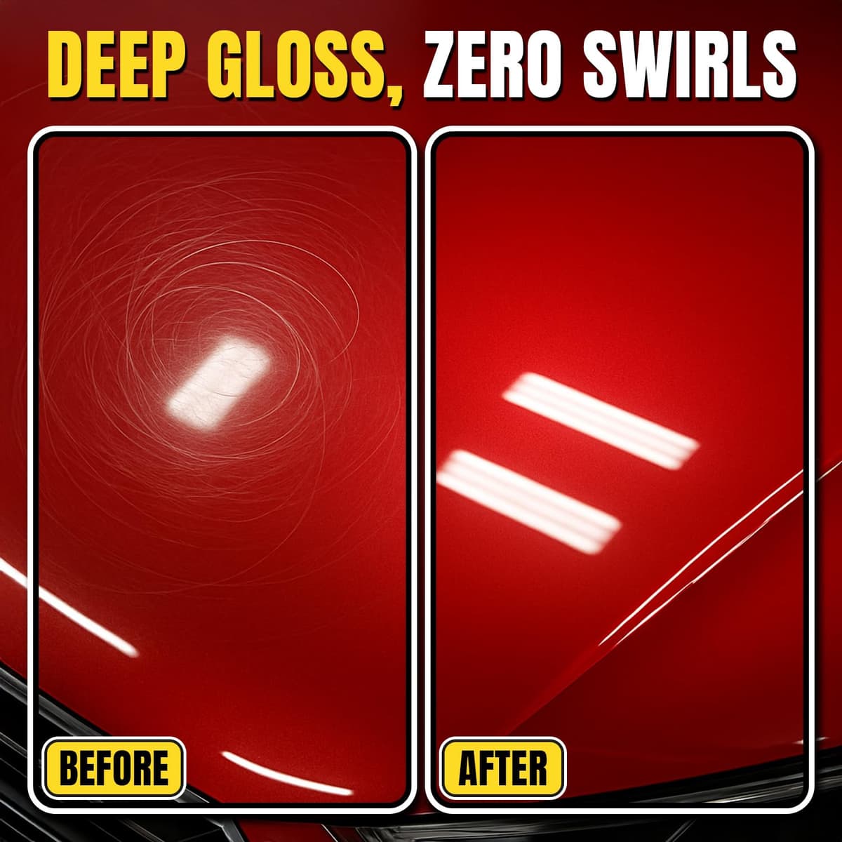 Fueld Scratch Remover – Car Scratch Repair & Swirl Remover for Vehicles – Deep Scratch Repair Compound & Polishing Solution – Car Paint Repair Kit for Clear Coat & Paint Restoration – 8 oz — view 3