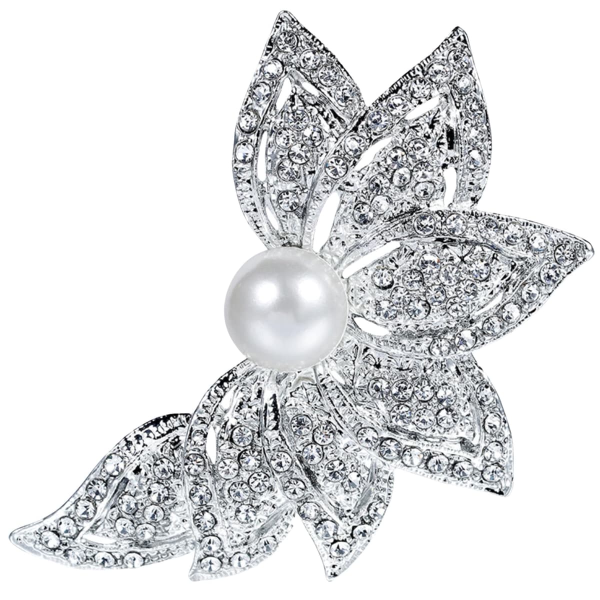 FAIRYGATE Anti Exposure Fixed Brooches Women Unisex Vintage Rhinestone Office Party Brooch Pins Lapel Pin Dress Suit Accessories Boutonniere — view 11