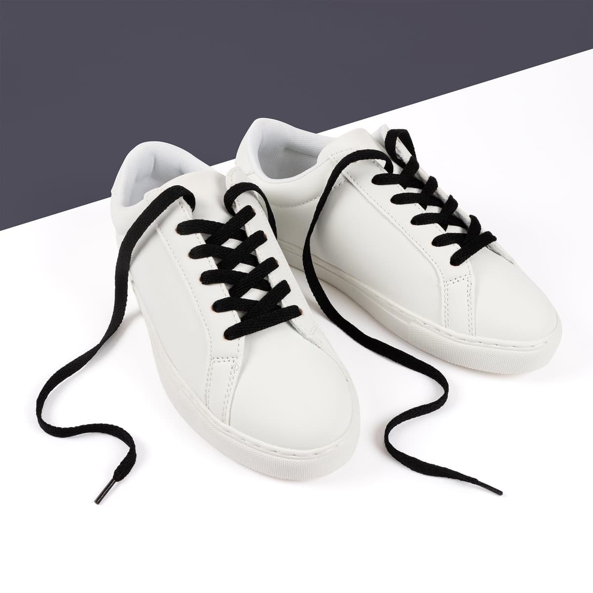 Kilter Flat Shoelaces 8mm Wide Trainers, Boots, Hi-Tops, Shoes, Football, Rugby, Gym, Running, Fashion — view 4