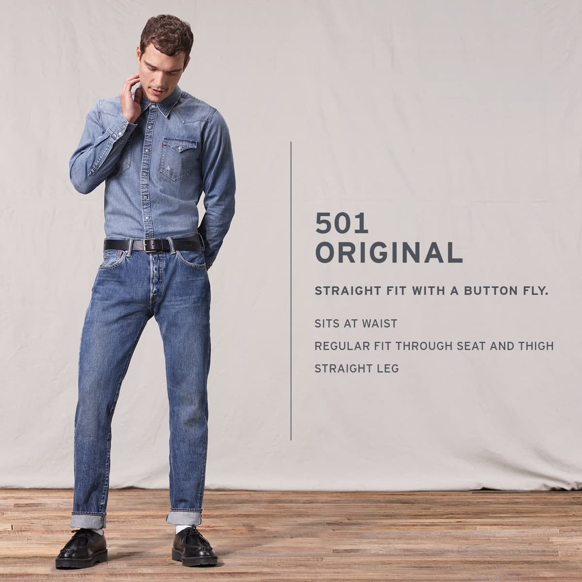 Levi's Hombre 501 Original Fit Vaqueros — view 22