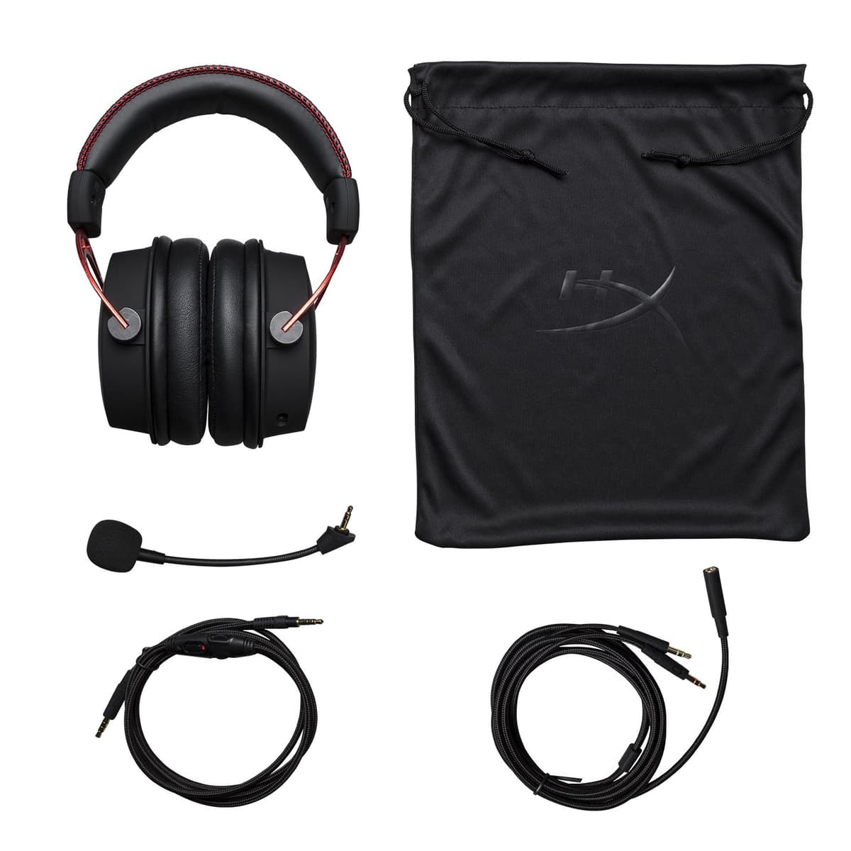 HyperX SoloCast Streaming Microphone Cloud Alpha Gaming Headset — view 4