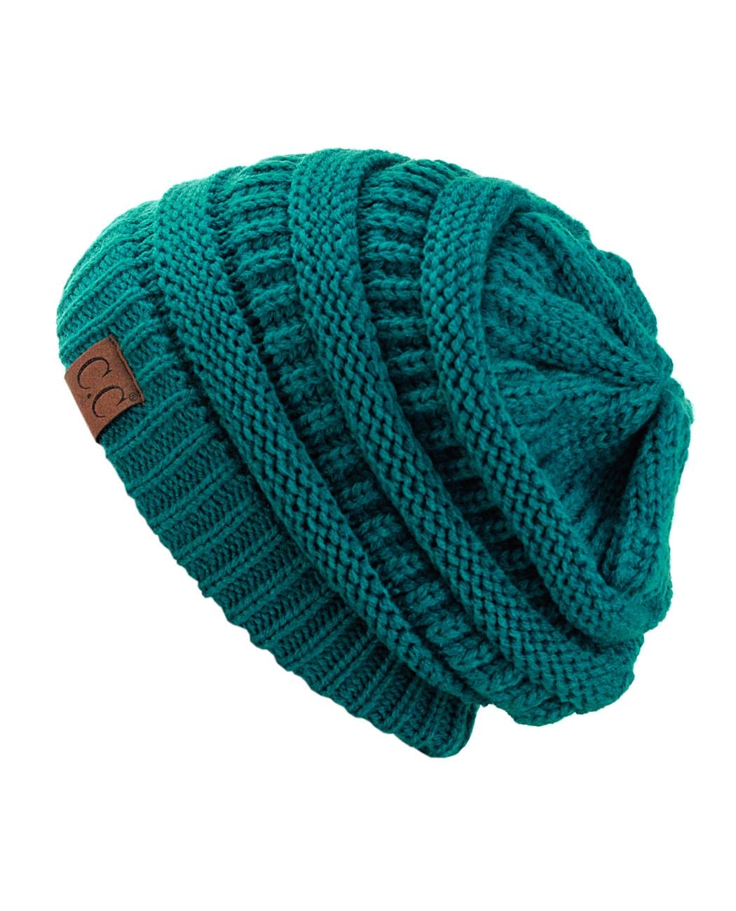 Warm Chunky Soft Stretch Cable Knit Beanie Skully — view 67