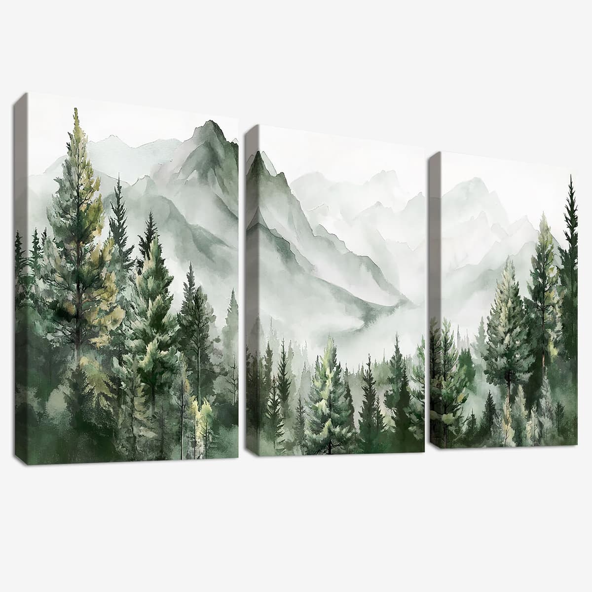 3 Panels Black White Canvas Wall Art Love Home Motivational Quotes Painting on Canvas Print Picture for Living Room Hallway Stairs Bedroom Bathroom Wall Decor Ready To Hang 90x40cm(12"x16"x3pcs) — view 24