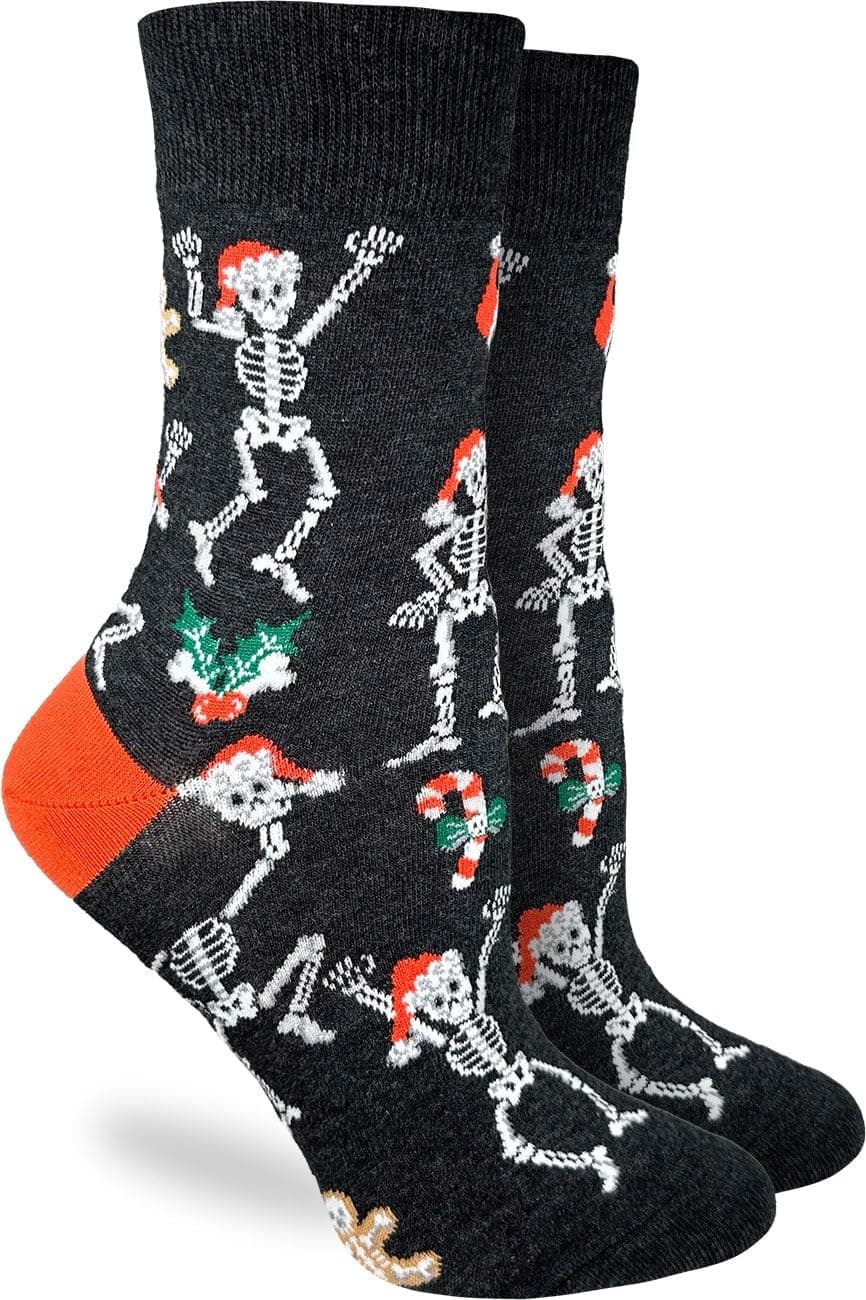 Good Luck Sock Women's Floral Dinosaurs Socks, Shoe Size 5-9 — view 279