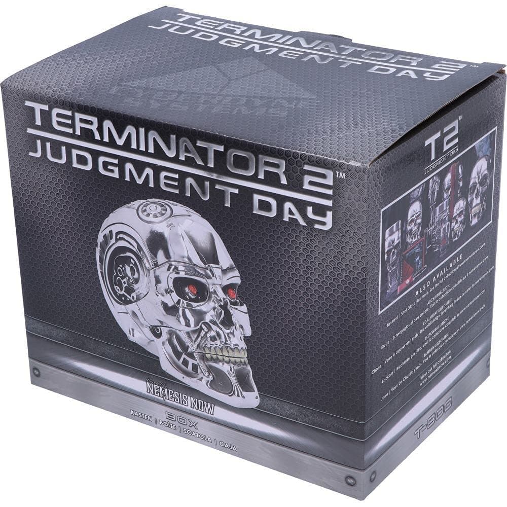 Nemesis Now T-Terminator Box 18cm Silver, Resin — view 6