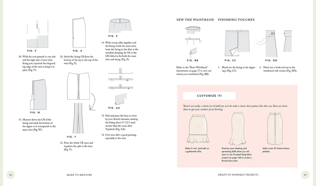 Made to Measure: An Easy Guide to Drafting and Sewing a Custom Wardrobe - 16 Pattern-Free Projects — view 5