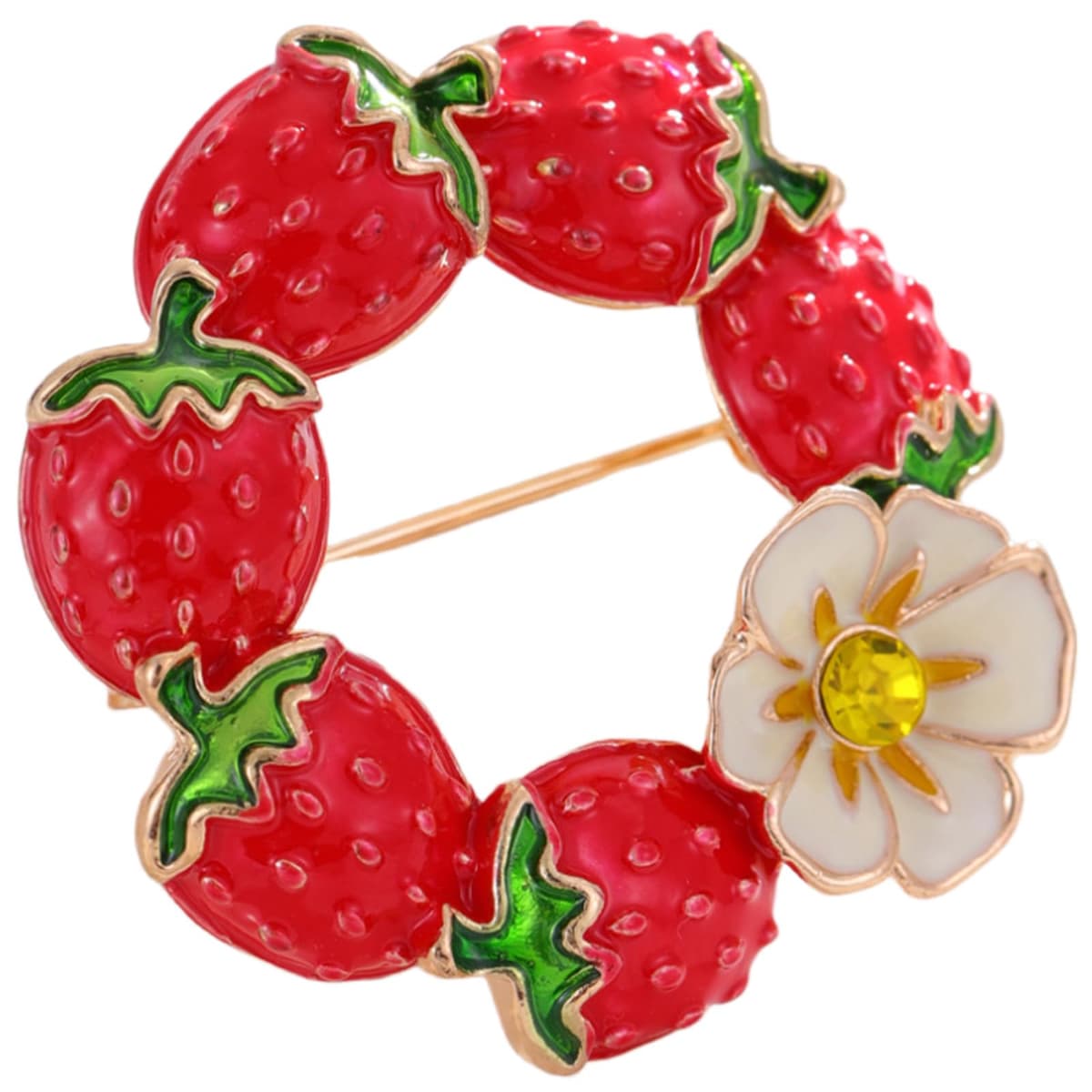 FAIRYGATE Anti Exposure Fixed Brooches Women Unisex Vintage Rhinestone Office Party Brooch Pins Lapel Pin Dress Suit Accessories Boutonniere — view 33