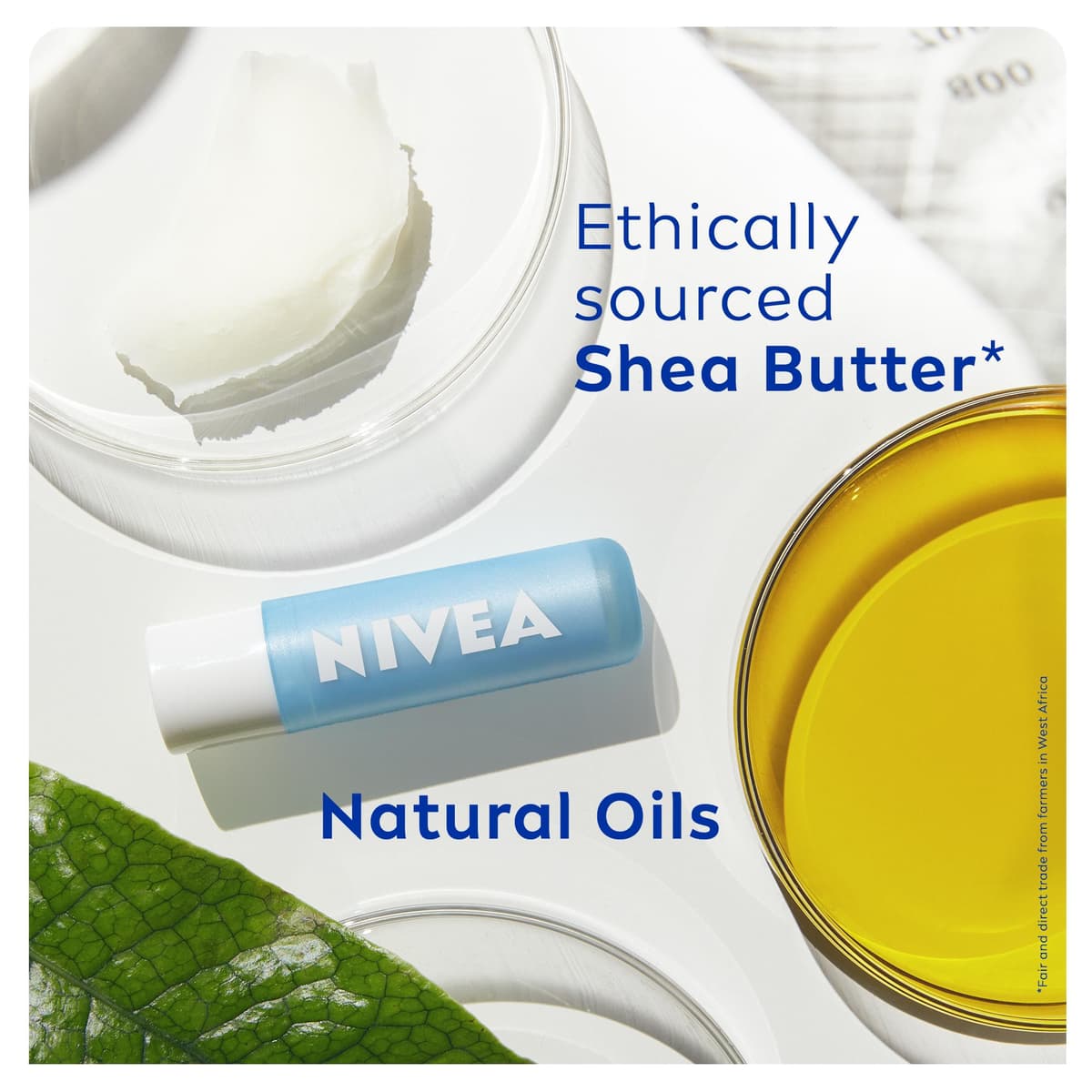 NIVEA Lip Balm Hydro Care with SPF 15 (4.8g), Hydrating Lip Balm with Shea Butter, Natural Oils and Vitamins, Provides 24 Hour Moisture and Protection — view 4