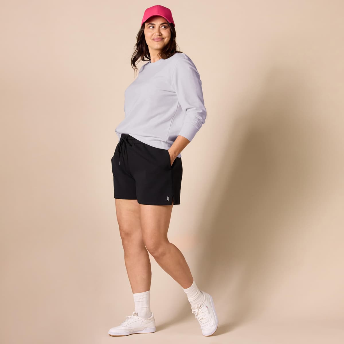 Amazon Essentials Mujer Sudadera con Cuello Redondo de Forro Polar (Disponible en Tallas Grandes) — view 150