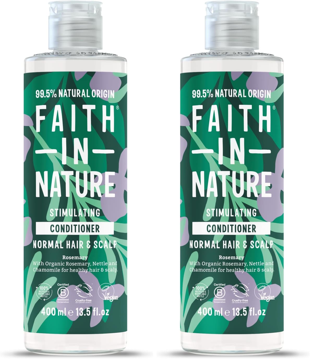 Faith In Nature Organic Coconut Conditioner, Hydrating for Dry Hair & Scalp, Vegan & Cruelty Free, No SLS, Silicones or Parabens, 400ml — view 20