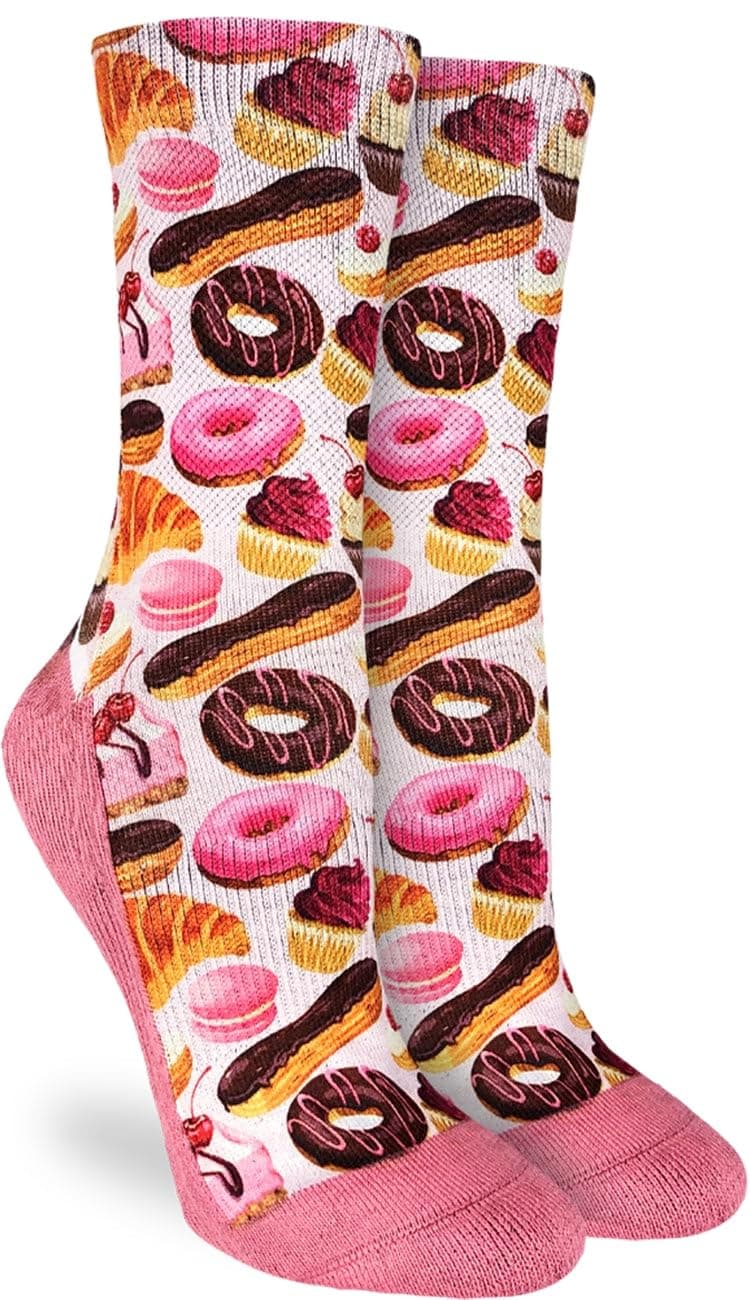 Good Luck Sock Women's Floral Dinosaurs Socks, Shoe Size 5-9 — view 40