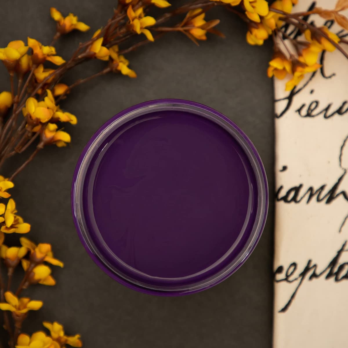 Dixie Belle Paint Company Chalk Finish Furniture Paint - Caviar (32oz) - Matte Black Chic Chalk Mineral DIY Furniture Paint — view 116