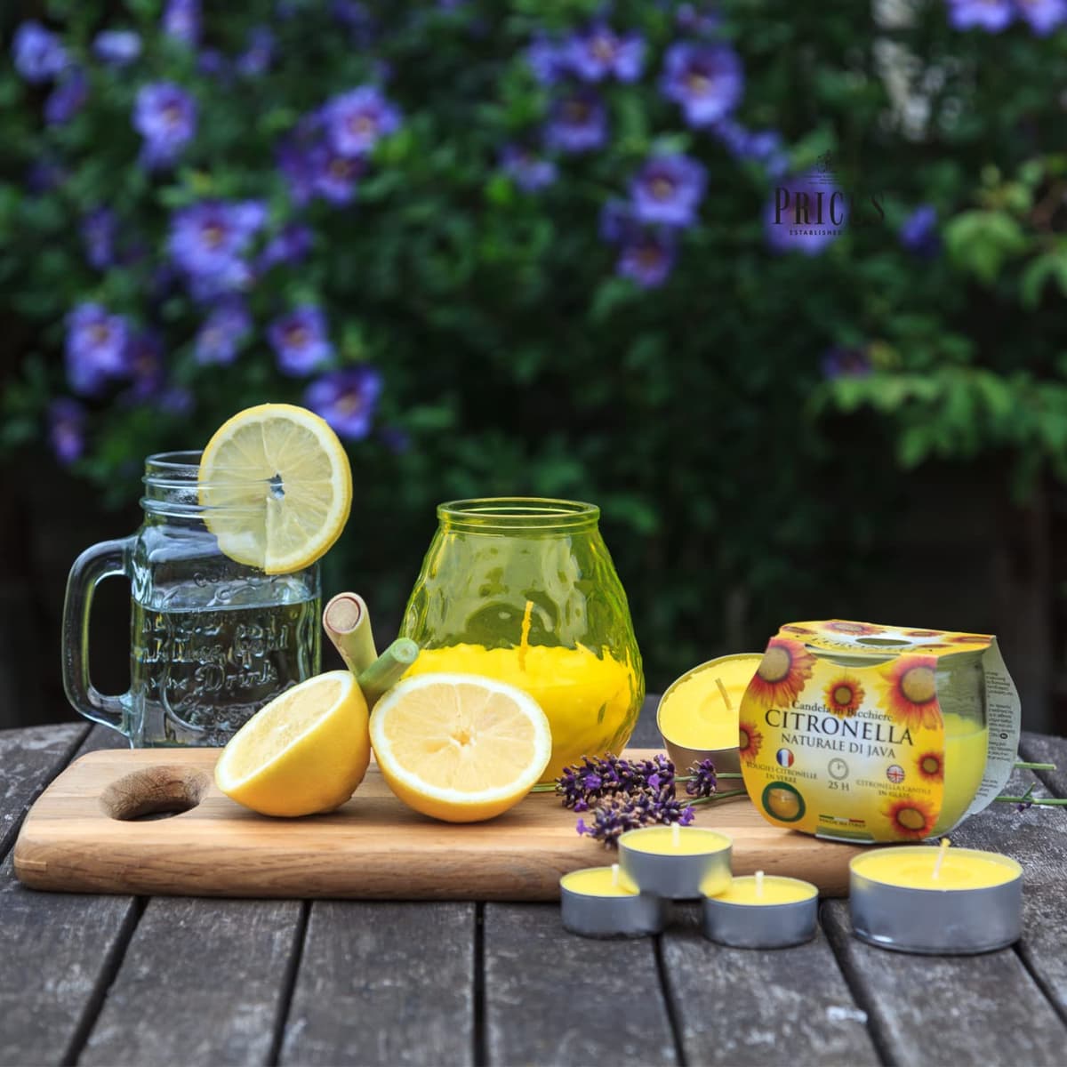 Price's Candles Citronella Tealights Pack of 25 (Citronella Range) — view 2