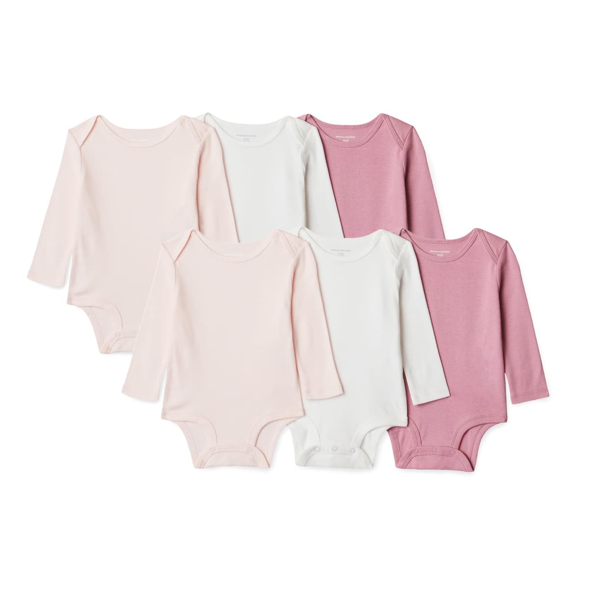 Amazon Essentials Unisex bebé Bodies de Manga Larga — view 5