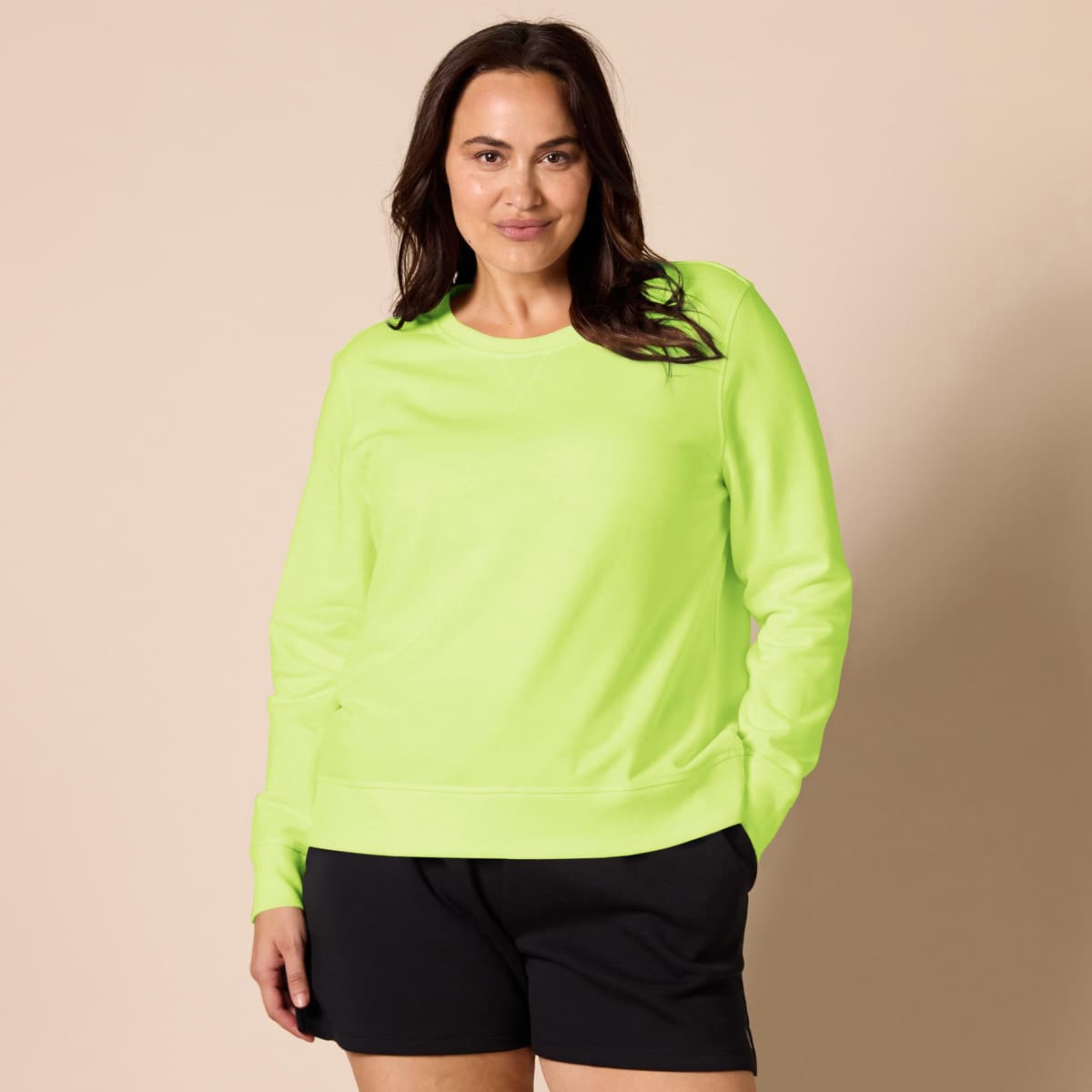Amazon Essentials Mujer Sudadera con Cuello Redondo de Forro Polar (Disponible en Tallas Grandes) — view 29