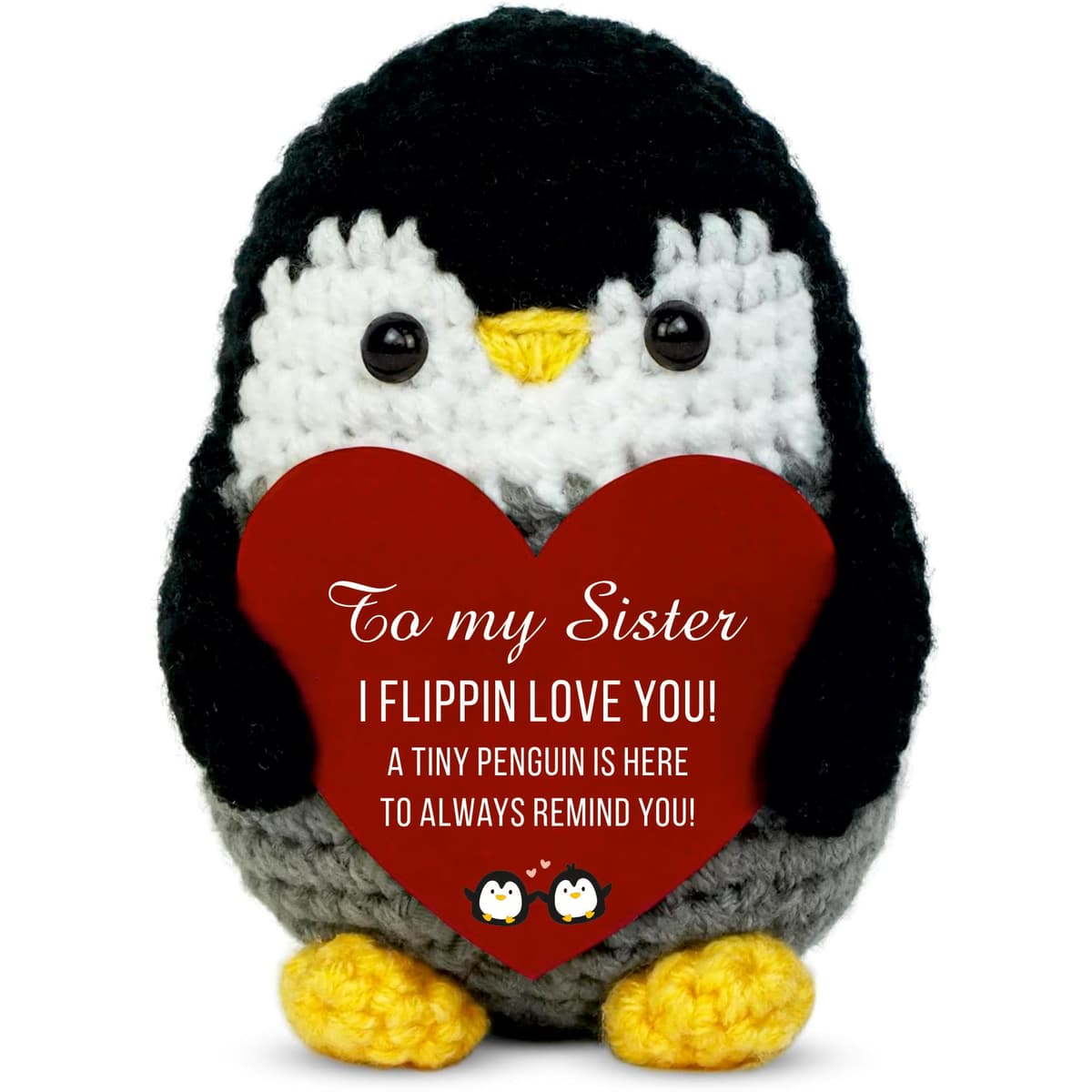 Crochet Alien Plush with Love Message – “You’re the Best Thing I’ve Ever Found on Earth” – Handmade Valentine’s Day Gift for Girlfriend, Boyfriend, Wife or Husband – Cute — view 46