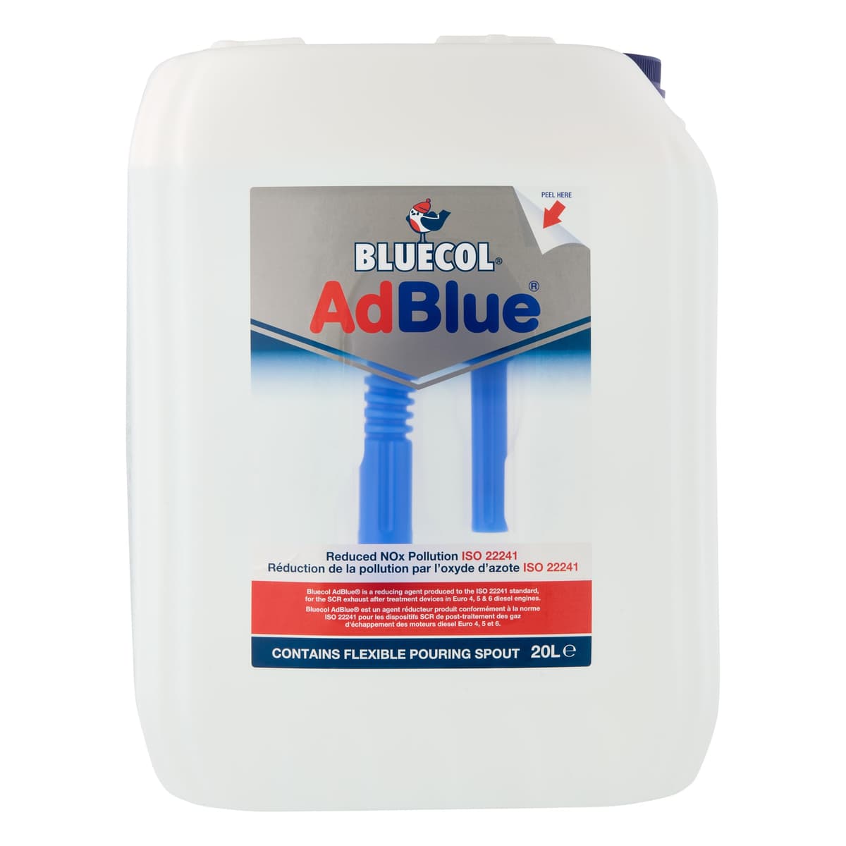 Bluecol AdBlue with Integrated Easy Pour Spout, 10L - High Purity Diesel Exhaust Fluid for SCR Equipped Vehicles, Reduces Emissions & Protects the Environment — view 8